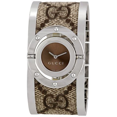 gucci twirl ladies watch|Gucci twirl watch battery replacement.